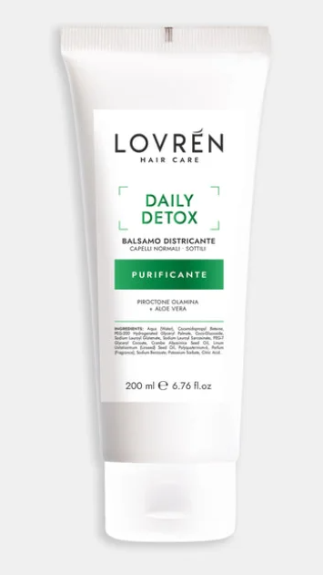 Lovren Daily Detox Purificante Balsamo Lovrèn Hair Care 200ml